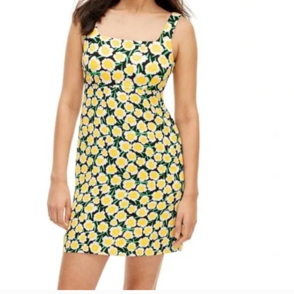 Exclusive Yellow Poppy Mini Dress by Diane Von Furstenberg for Target - NWT - Picture 1 of 9